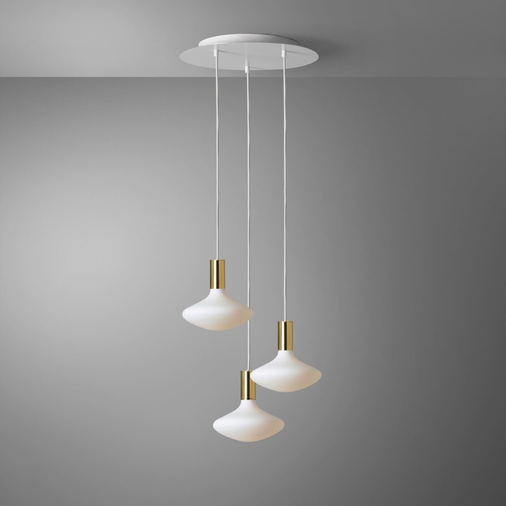 DAYLIGHT 810004.00A | KIT ROSONE 3 CADUTE WHITE ORO IDRA