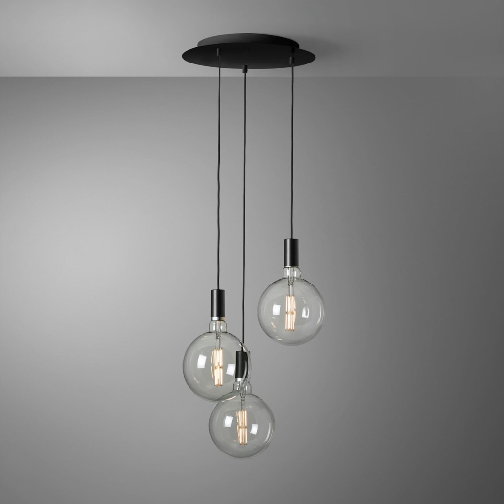 DAYLIGHT 810002.00A | KIT ROSONE 3 CADUTE BLACK G200 LUCE TRA