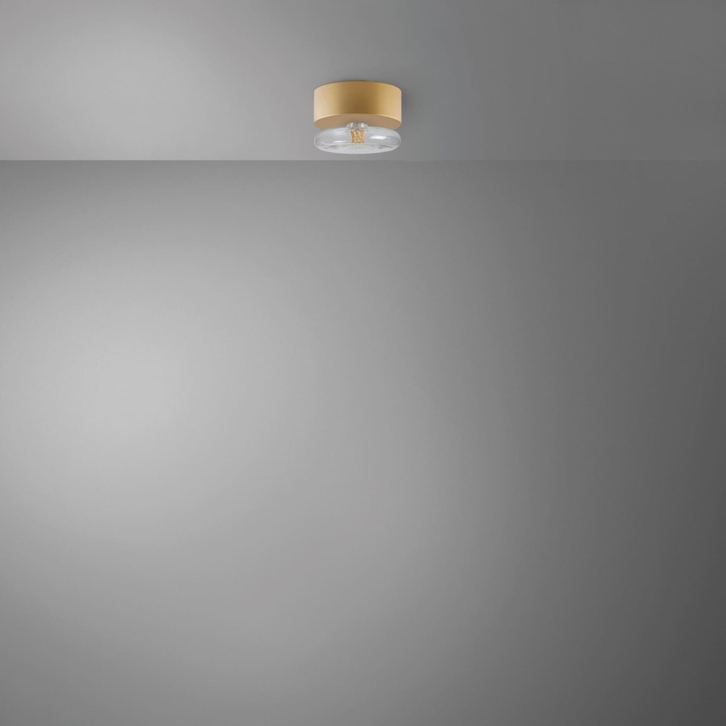 DAYLIGHT 810178.00A | KIT ROSONE GIOCONDA ORO E27 170XH80MM DASH D170 CLEAR