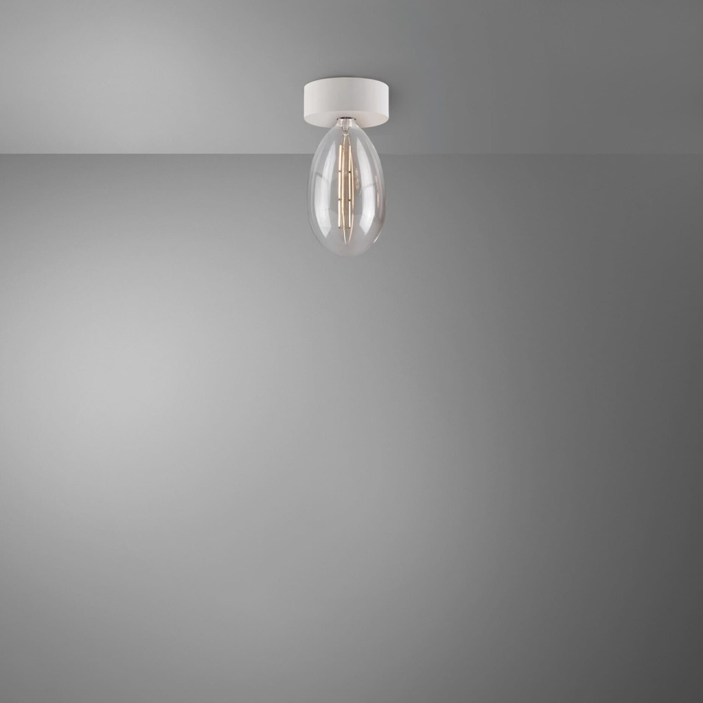 DAYLIGHT 810176.00A | KIT ROSONE GIOCONDA WHITE E27 170XH80MM MAMMAMIA CLEAR