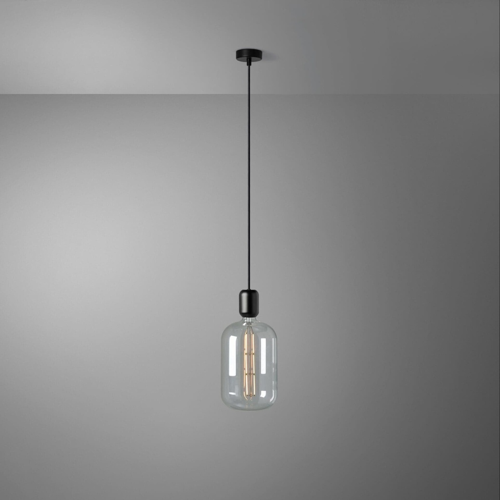 DAYLIGHT 810093.00A | ELBA PENDEL CAR BLACK CARAMELLA 180X364 CLEAR