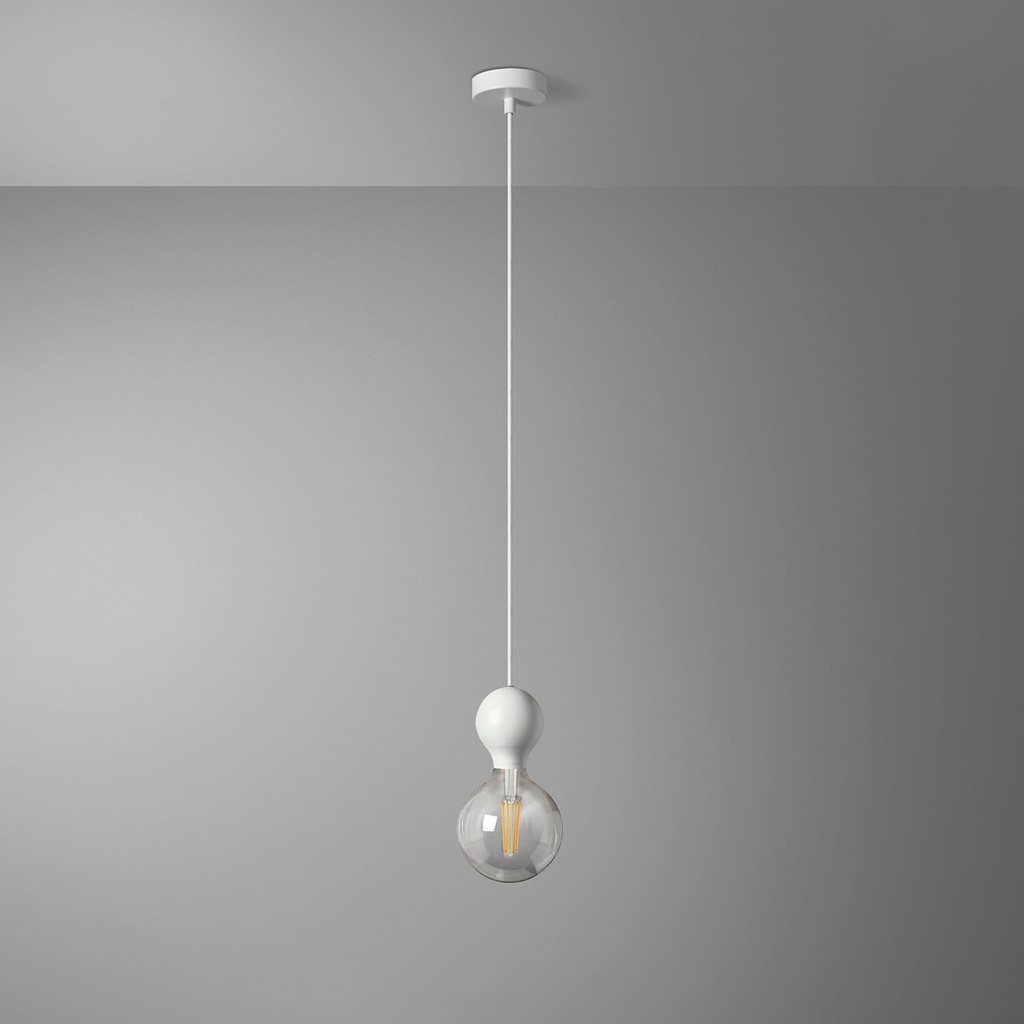 DAYLIGHT 810086.00A | ELBA PENDEL BALL WHITE G125 CLEAR