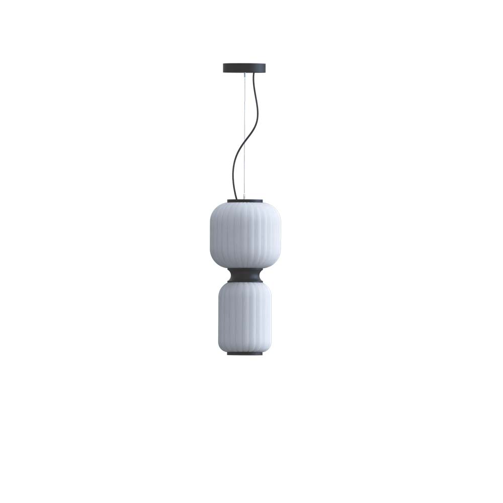 ROBIN 12281 | WHITEBERRY PENDANT ECHO - MATTE BLACK - 2700°K