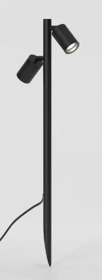 ASTRO LIGHTING 1372019 | DARTMOUTH SPIKE 900 TWIN - TEXTURED BLACK