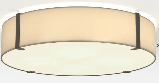 ASTRO LIGHTING 5042019 | ELBA ROUND 600 - PUTTY FABRIC 