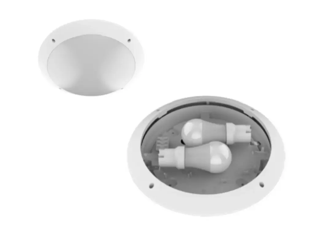 DAYLIGHT 570087.00A | LAMPADA ATLAS LED 230V 2XE27 IP65 BIANCO