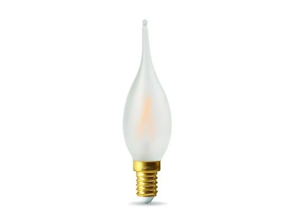 DAYLIGHT 700746.00A | LED FIL C35 BENT TIP 220/240V 4,5W E14 470LM SATIN 2700K DIM