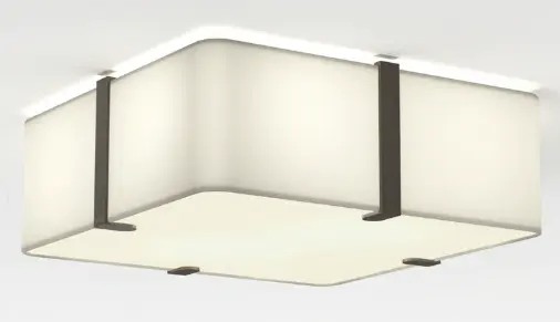 ASTRO LIGHTING 5042024 | ELBA SQUARE 350 - WHITE FABRIC