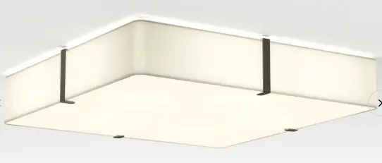 ASTRO LIGHTING 5042026 | ELBA SQUARE 700 - WHITE FABRIC 