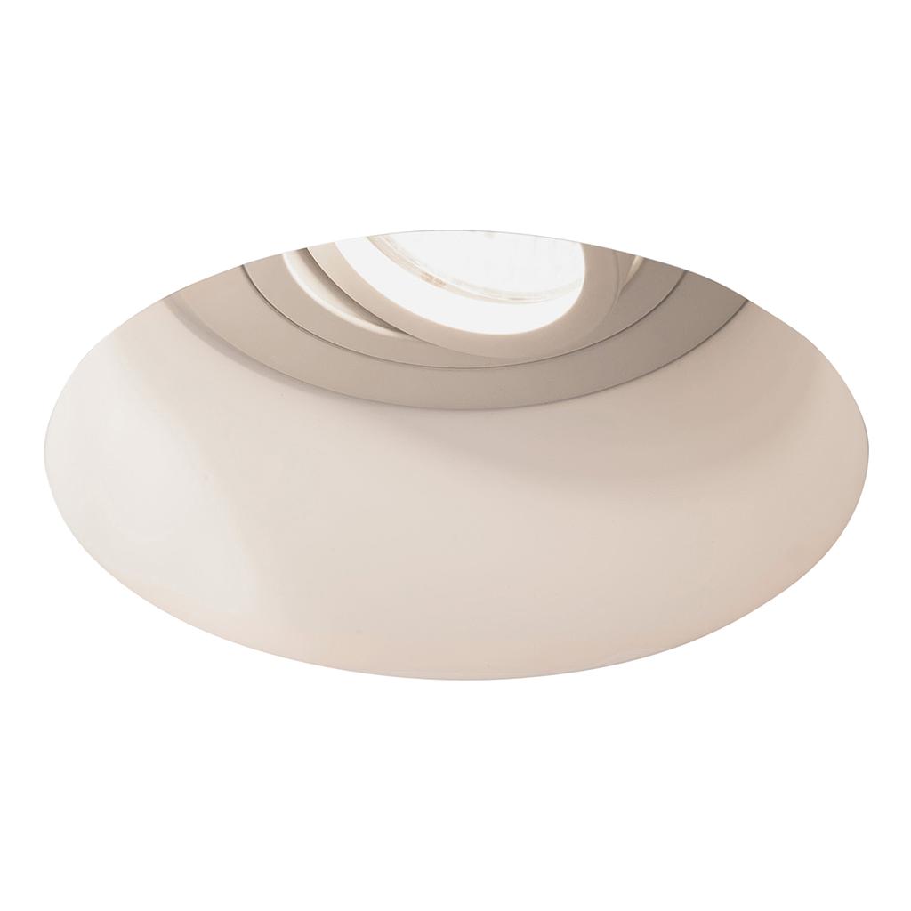 ASTRO LIGHTING BLANCO ROUND ADJUSTABLE FINISH: PLASTER - 1253005