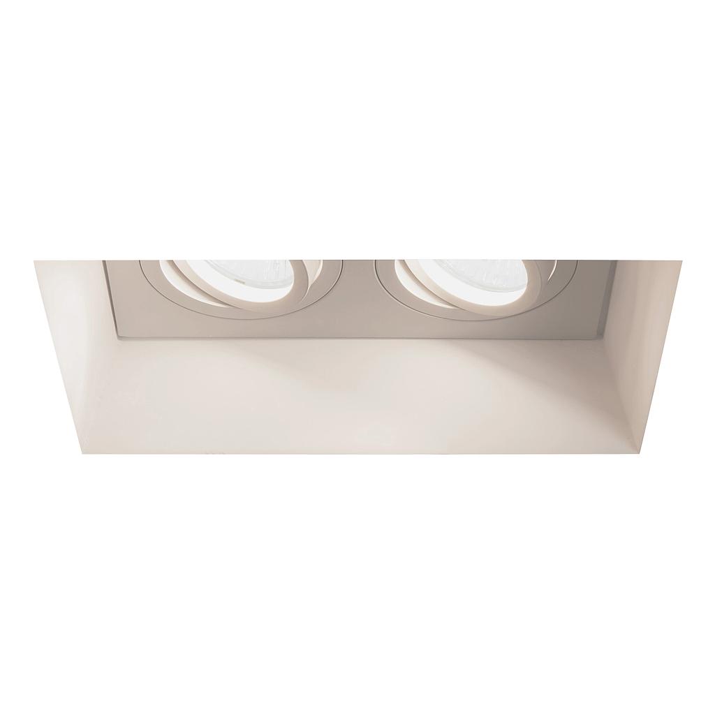 ASTRO LIGHTING BLANCO TWIN ADJUSTABLE FINISH: PLASTER - 1253006