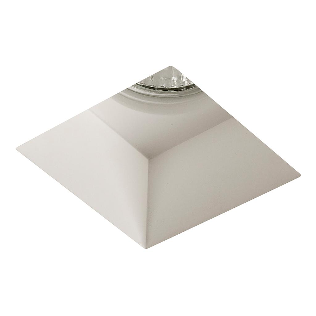 ASTRO LIGHTING BLANCO SQUARE FIXED FINISH: PLASTER - 1253002