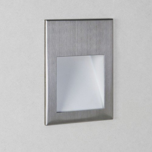 ASTRO LIGHTING BORGO 90 LED 3000K FINISH: BRUSHED STAINLESS STEEL - 1212006
