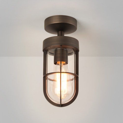 ASTRO LIGHTING CABIN SEMI FLUSH FINISH: BRONZE - 1368009