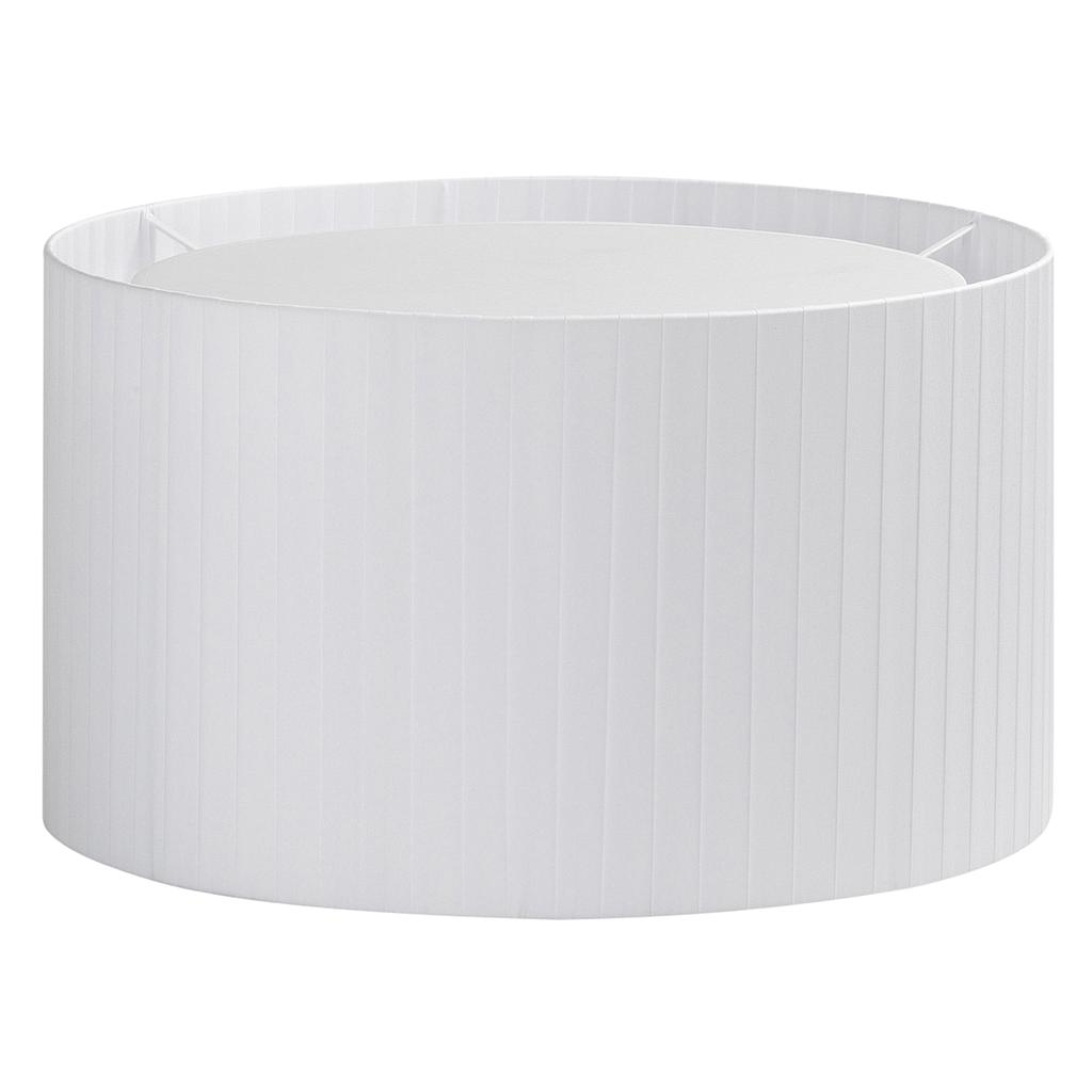 ASTRO LIGHTING DRUM 400 PLEATED FINISH: WHITE FABRIC - 5016013