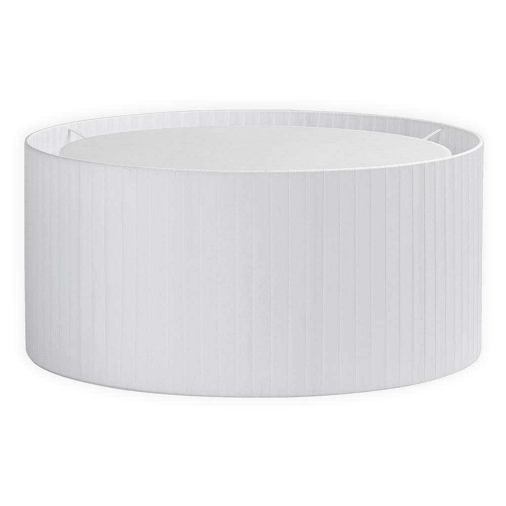 ASTRO LIGHTING DRUM 500 PLEATED FINISH: WHITE FABRIC - 5016016