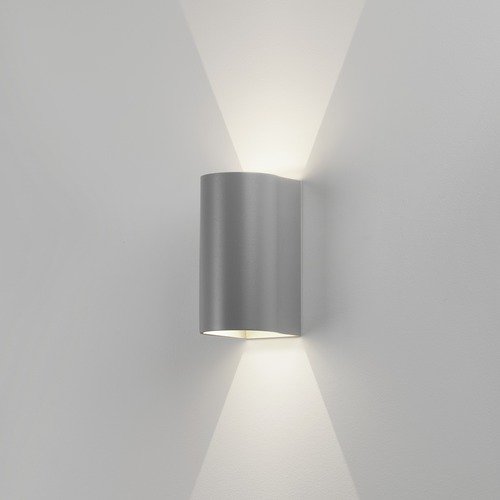 ASTRO LIGHTING DUNBAR 160 LED TEXTURED PAINTED SILVER - 1384009