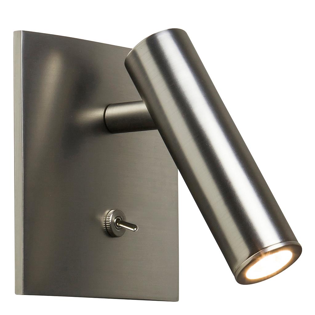 ASTRO LIGHTING 1058018 | ENNA SQUARE SWITCHED LED MATT NICKEL IP20