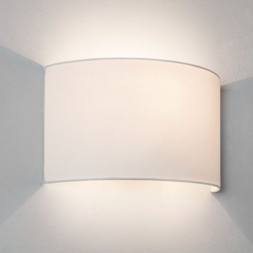 ASTRO LIGHTING PETRA 180 SHADE FINISH: WHITE FABRIC - 5027001