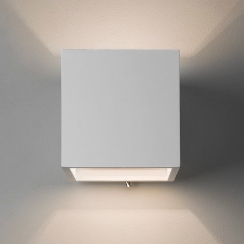 ASTRO LIGHTING PIENZA 140 SWITCHED FINISH: PLASTER - 1196004