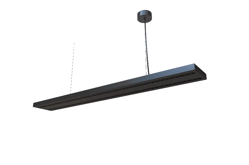 NALY PROD0037 | PROLINE PENDANT DUAL BLACK 4000K / DIM 1-10V