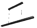 NALY PROR2017 | PROLINE ROW2 BLACK 4000K / 1-10V