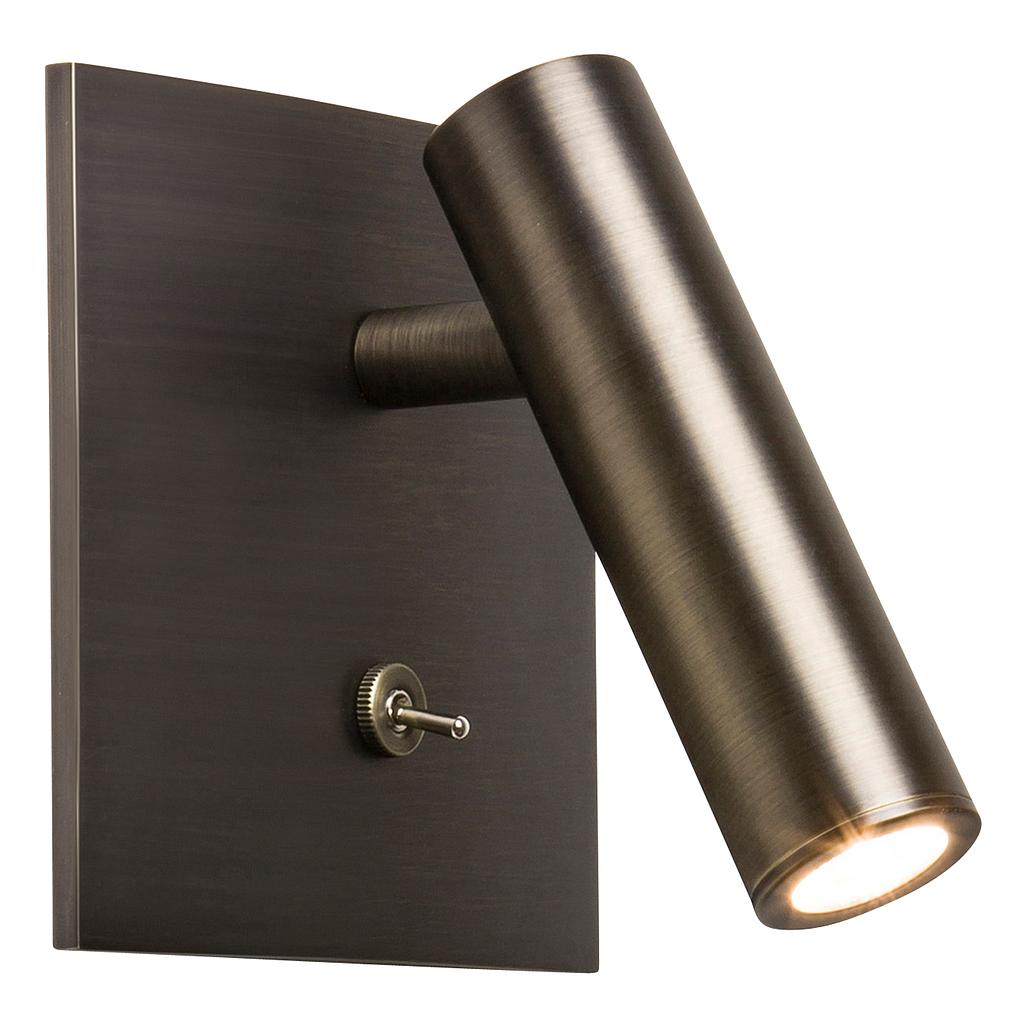 ASTRO LIGHTING ENNA SQUARE SWITCHED LED FINISH: BRONZE - 1058085