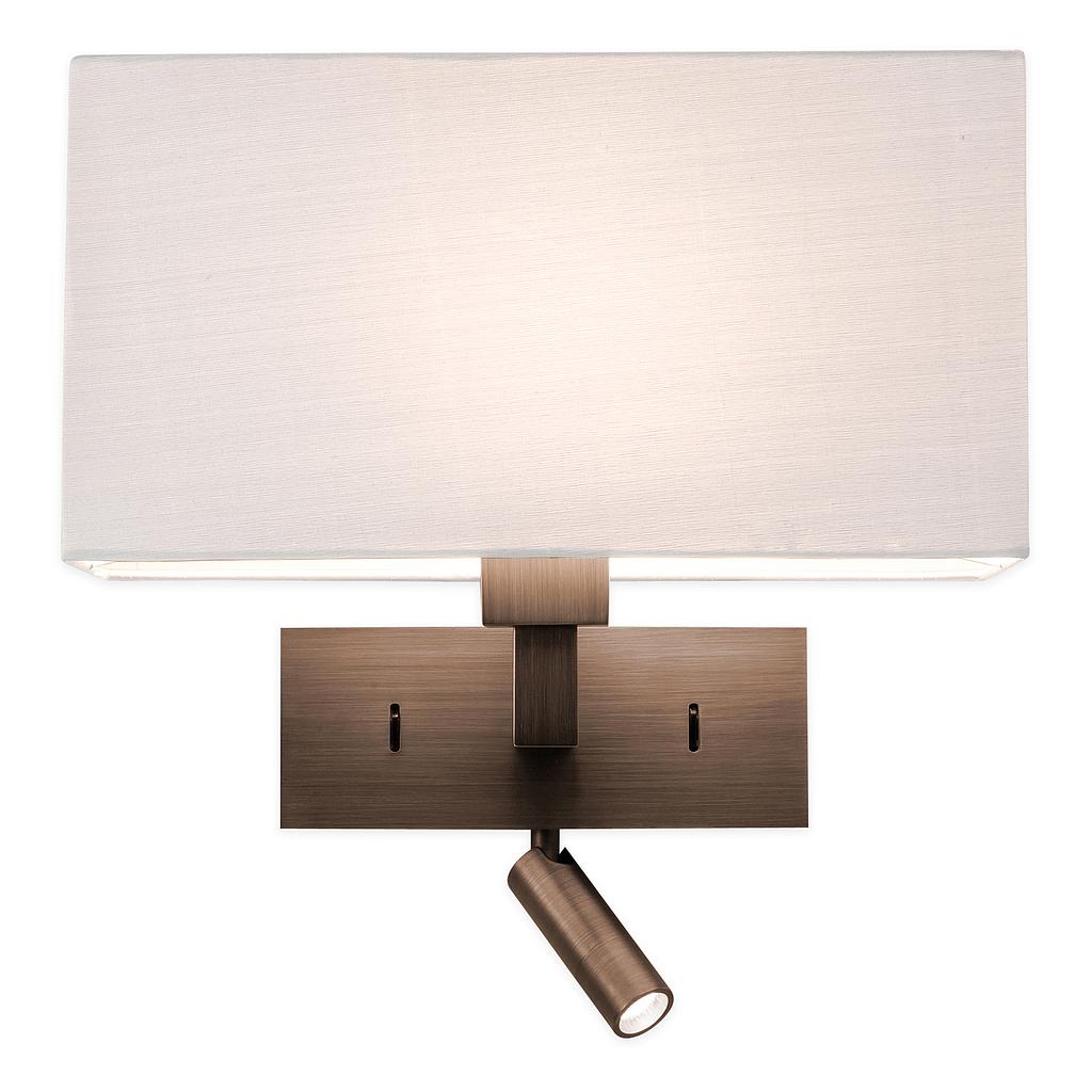 ASTRO LIGHTING PARK LANE READER LED FINISH: BRONZE | ABAT-JOUR NON INCLUS / LAMPENKAP NIET INBEGREPEN - 1080051