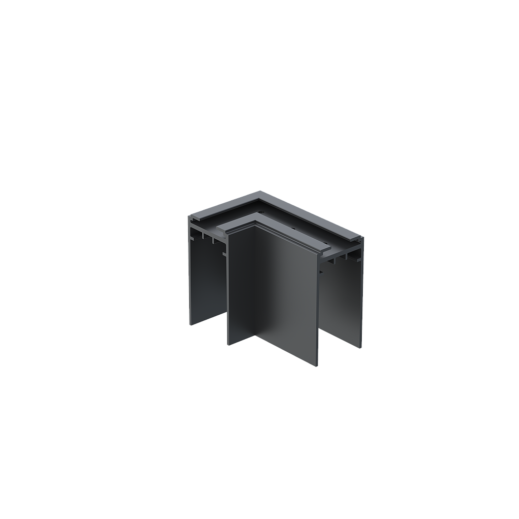 NALY PROR-A04 | CEILING 90° CORNER BLACK 
