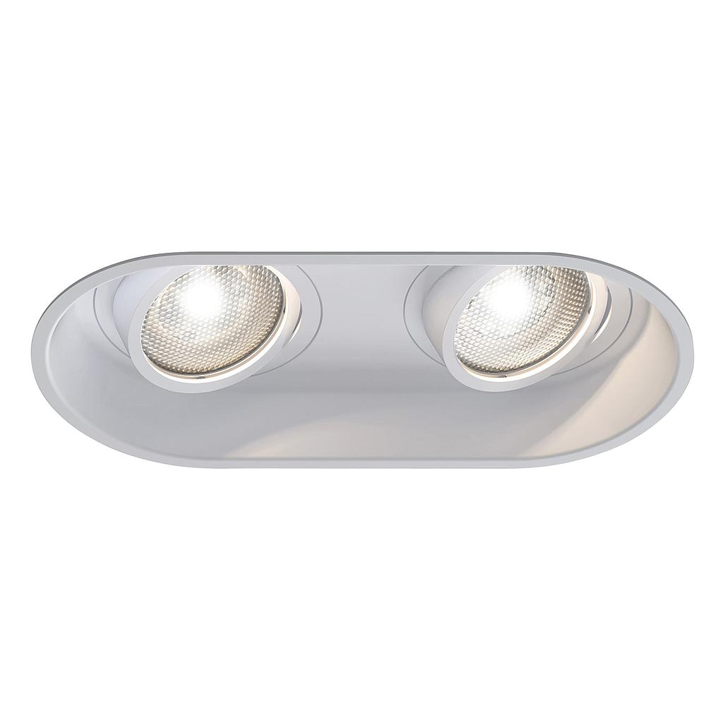 ASTRO LIGHTING 1249028 | MINIMA ROUND TWIN ADJUSTABLE MATT WHITE IP20