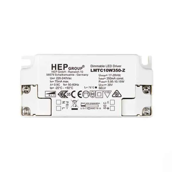 ASTRO LIGHTING LED DRIVER CC 350MA 10W PHASE DIM WHITE - 6008080