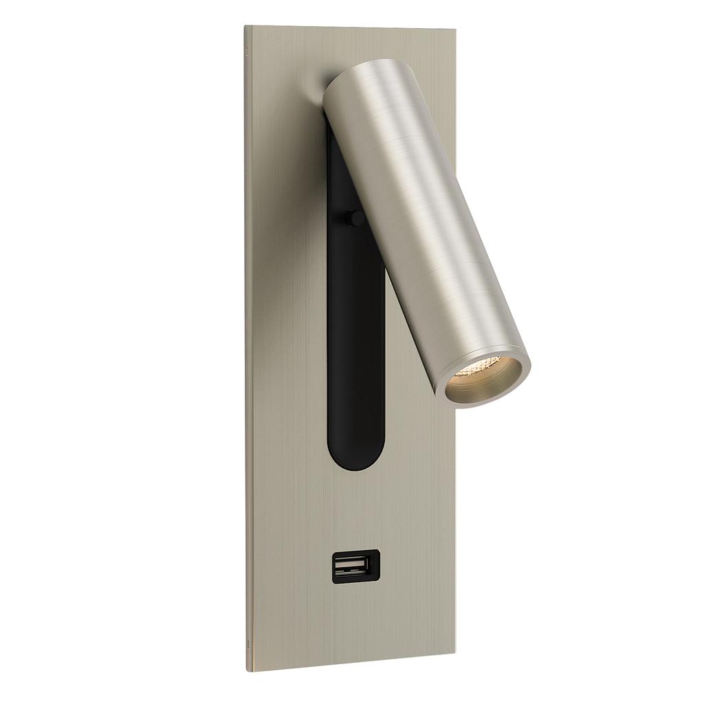 ASTRO LIGHTING FUSE 3 USB MATT NICKEL - 1215084