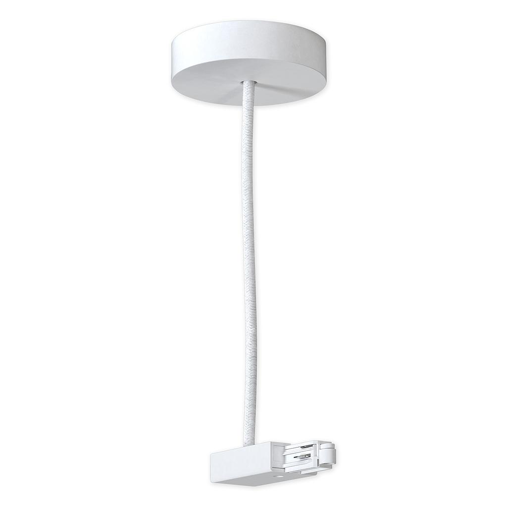 ASTRO LIGHTING TRACK SUSPENSION LIVE END SUPPLY MATT WHITE - 6020032