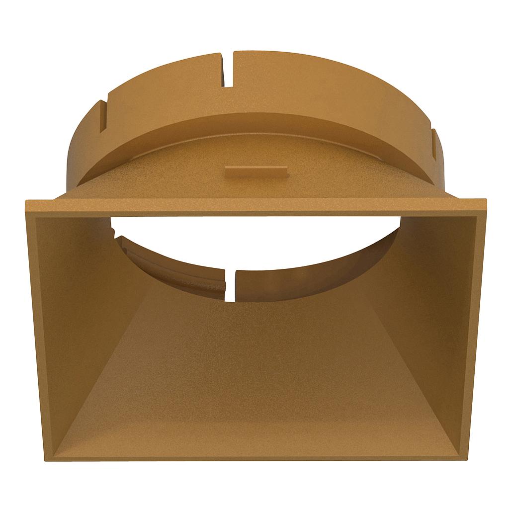 ASTRO LIGHTING PROFORM BEZEL SQUARE TEXTURED GOLD - 6024010