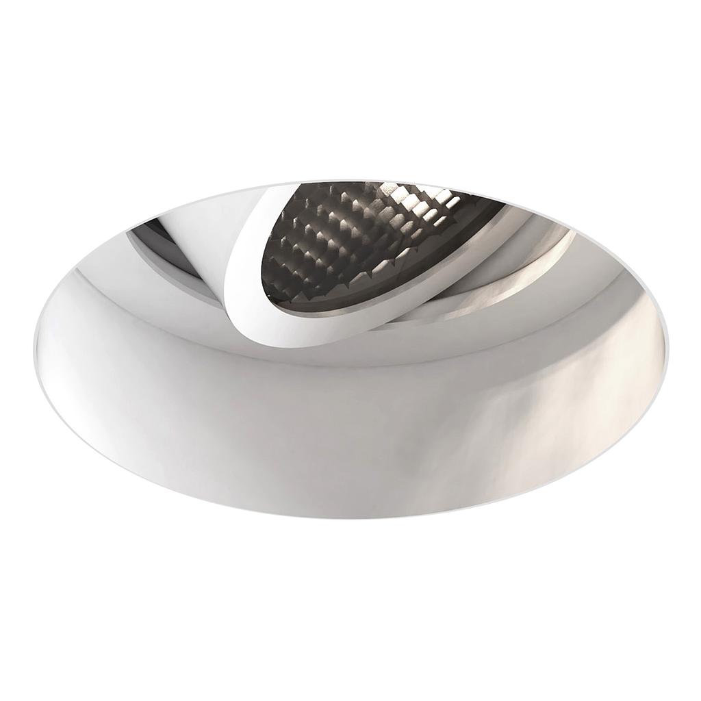 ASTRO LIGHTING 1248019 | TRIMLESS SLIMLINE ROUND ADJUSTABLE FIRE-RATED - MATT WHITE