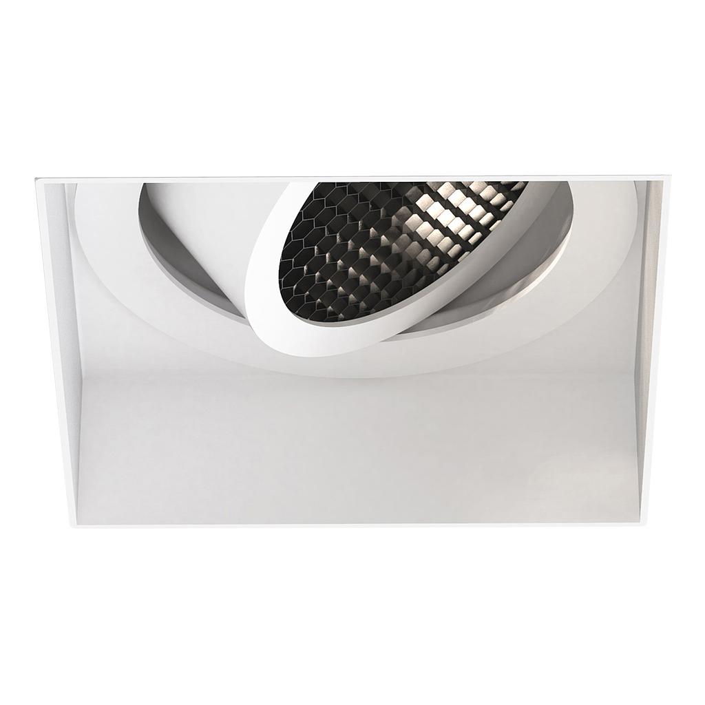 ASTRO LIGHTING TRIMLESS SQUARE ADJUSTABLE MATT WHITE - 1248020
