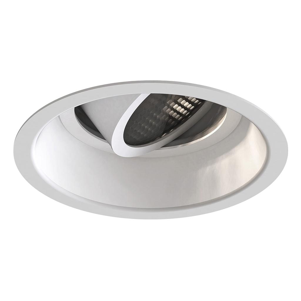 ASTRO LIGHTING MINIMA SLIMLINE ROUND ADJUSTABLE FIRE-RATED MATT WHITE - 1249040