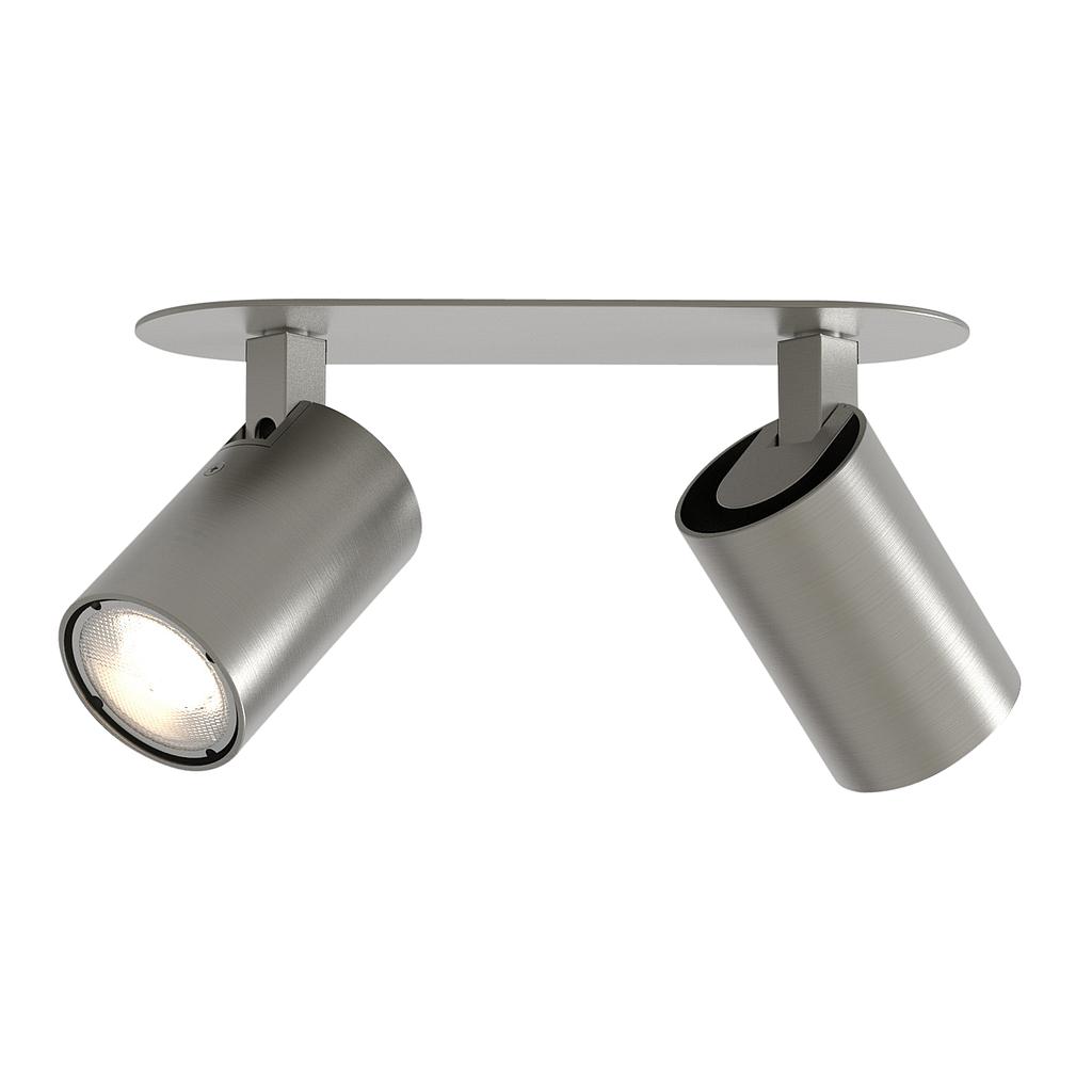 ASTRO LIGHTING 1286099 | ASCOLI TWIN RECESSED MATT NICKEL IP20