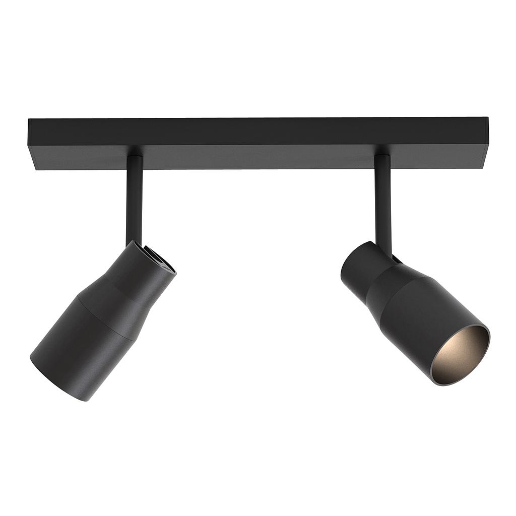 ASTRO LIGHTING APOLLO TWIN MATT BLACK - 1422005