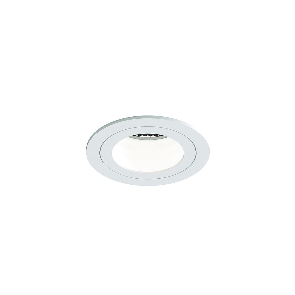 ASTRO LIGHTING PINHOLE SLIMLINE ROUND FIXED FIRE-RATED IP65 MATT WHITE - 1434001
