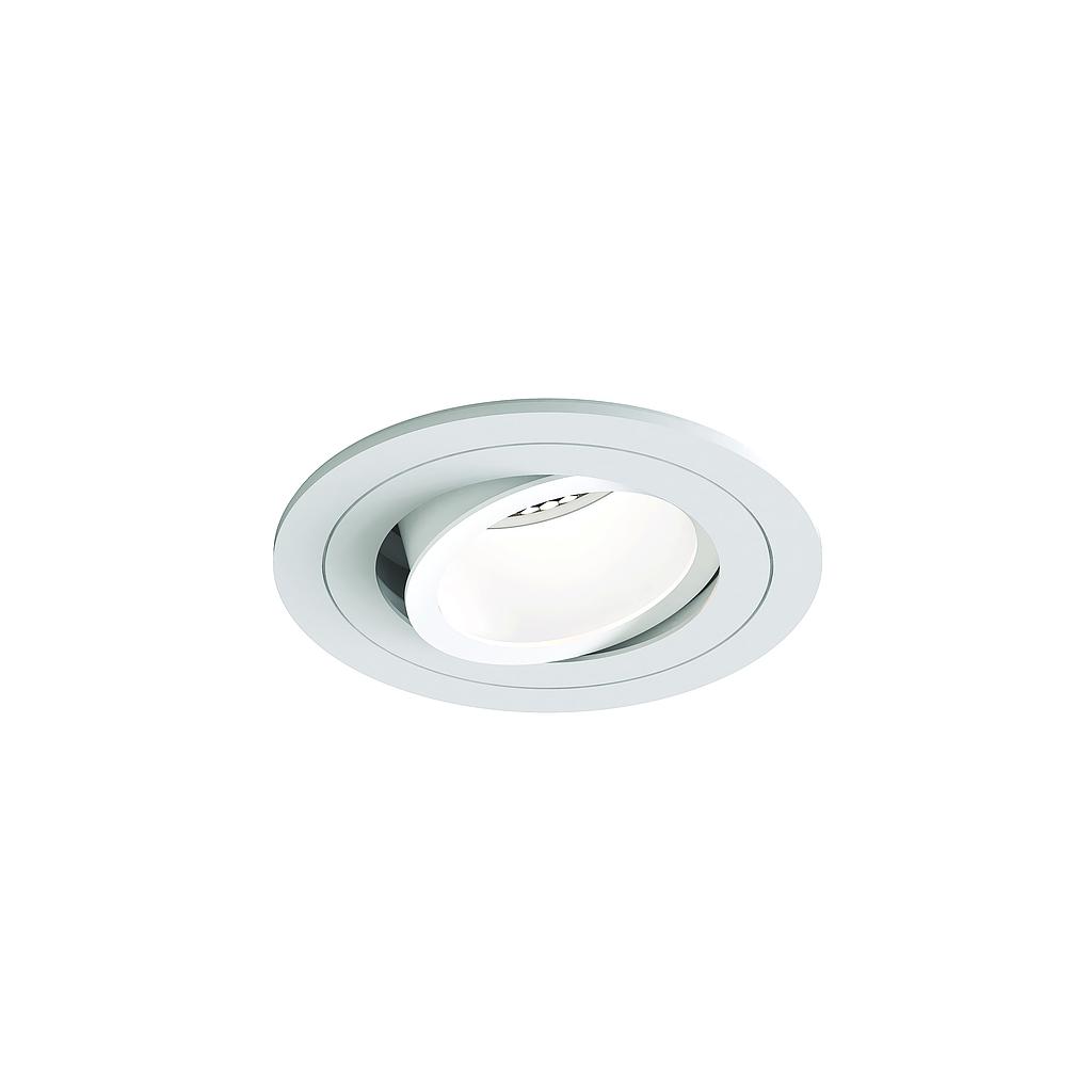 ASTRO LIGHTING 1434003 | PINHOLE SLIMLINE ROUND ADJUSTABLE FIRE-RATED - MATT WHITE