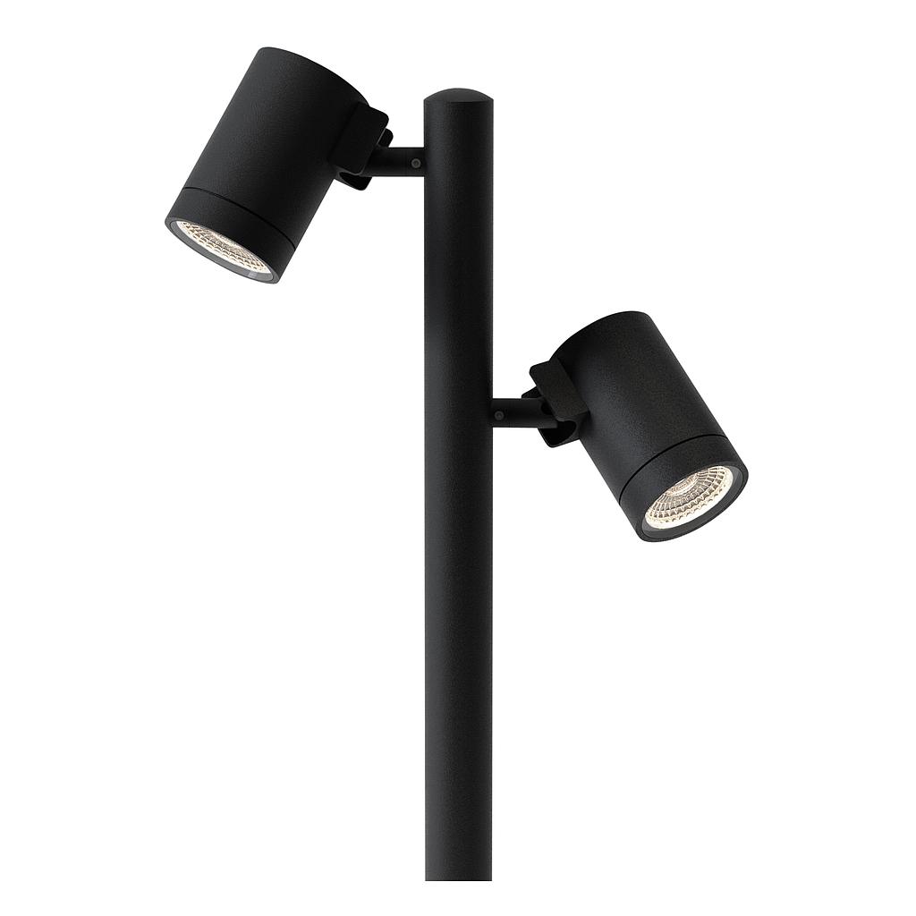 ASTRO LIGHTING BAYVILLE SPIKE SPOT 900 TWIN TEXTURED BLACK - 1401024