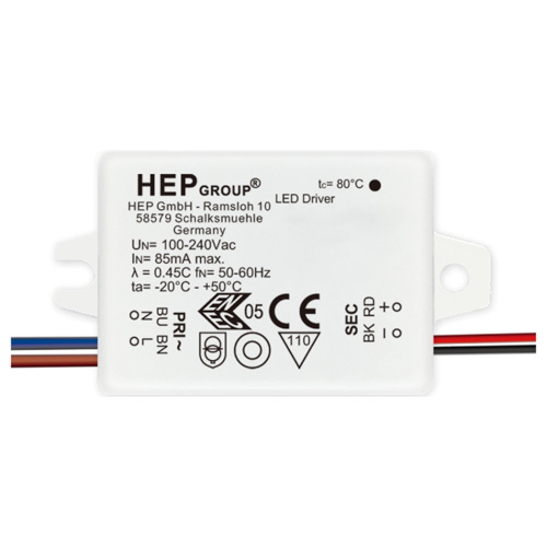 ASTRO LIGHTING 6008089 | LED DRIVER CC 700MA 1.9-3.1W IP20