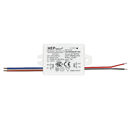 ASTRO LIGHTING 6008090 | LED DRIVER CC 350MA 1-3.3W IP20