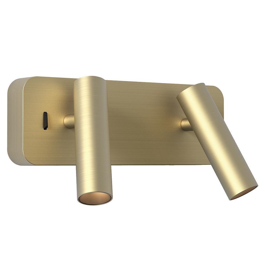 ASTRO LIGHTING 1058196 | ENNA TWIN MATT GOLD IP20