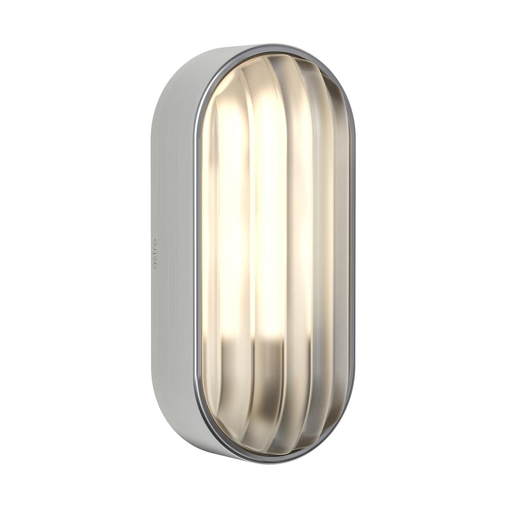 ASTRO LIGHTING 1032013 | MONTREAL OVAL - BRUSHED STAINLESS STEEL
