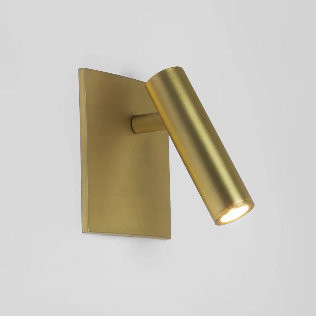 ASTRO LIGHTING 1058031 | ENNA SQUARE UNSWITCHED LED - MATT GOLD