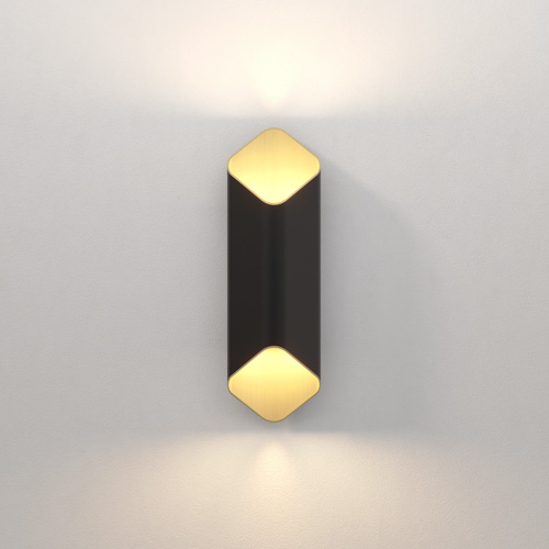 ASTRO LIGHTING 1481014 | AKO 420 PHASE - MATT BLACK / GOLD