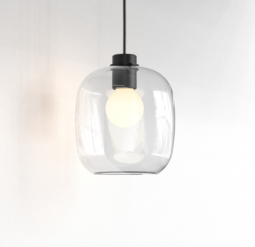 ASTRO LIGHTING 5041003 | CURVE GLASS 220 CLEAR