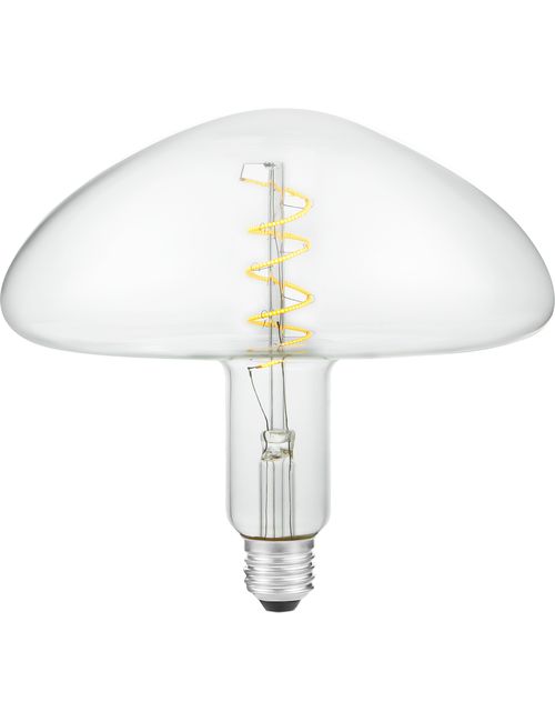 SPL LIGHTING LX023920109 | LED E27 FILAMENT XL FLEX MUSH 200X180MM 230V 240LM 4W 2200K 922 360° AC CLEAR DIMMABLE